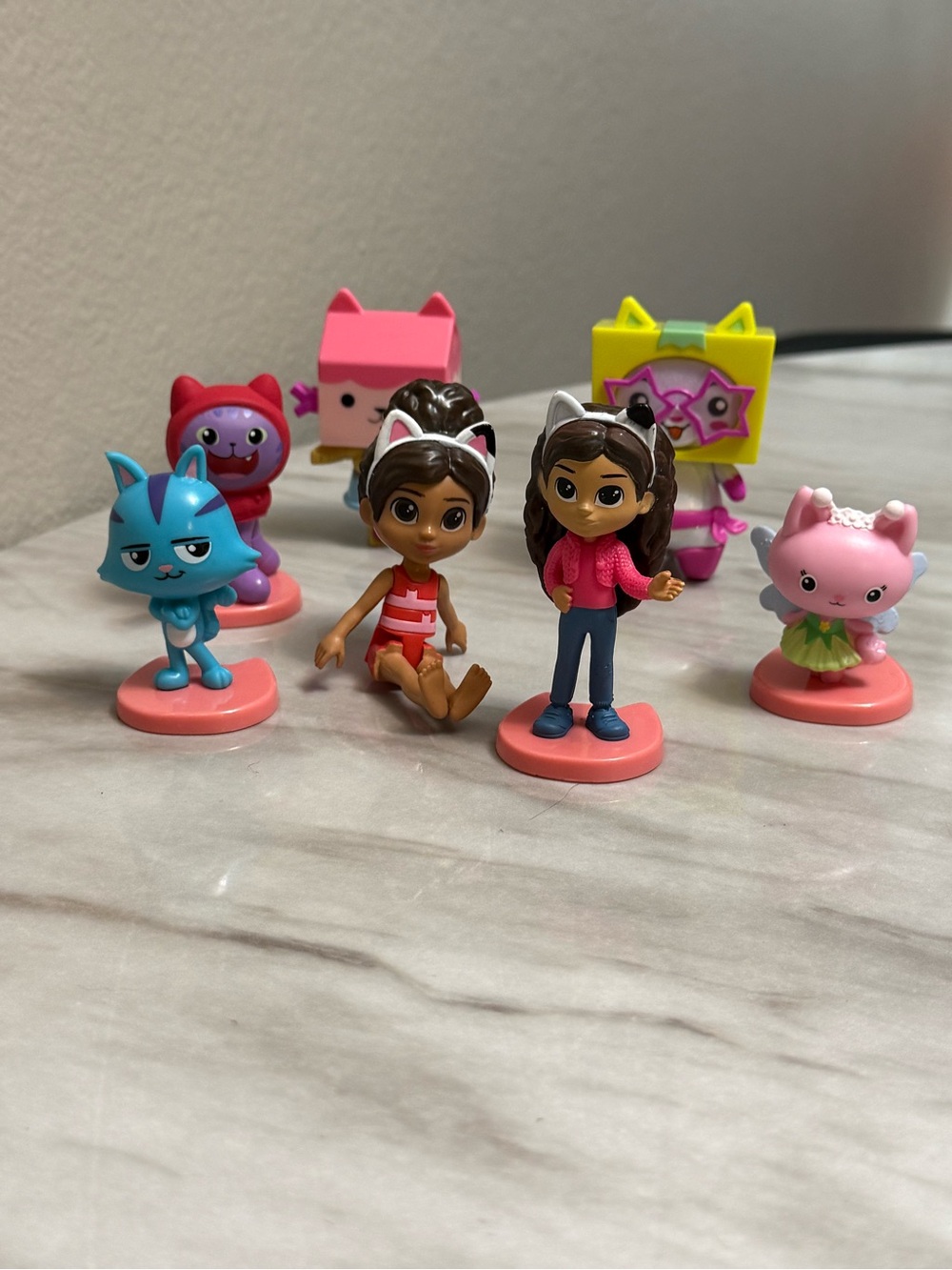 Gabby’s Dollhouse character figurines